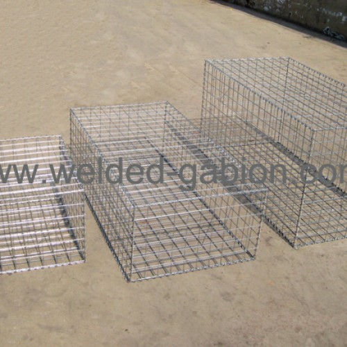 Welded gabion baskets